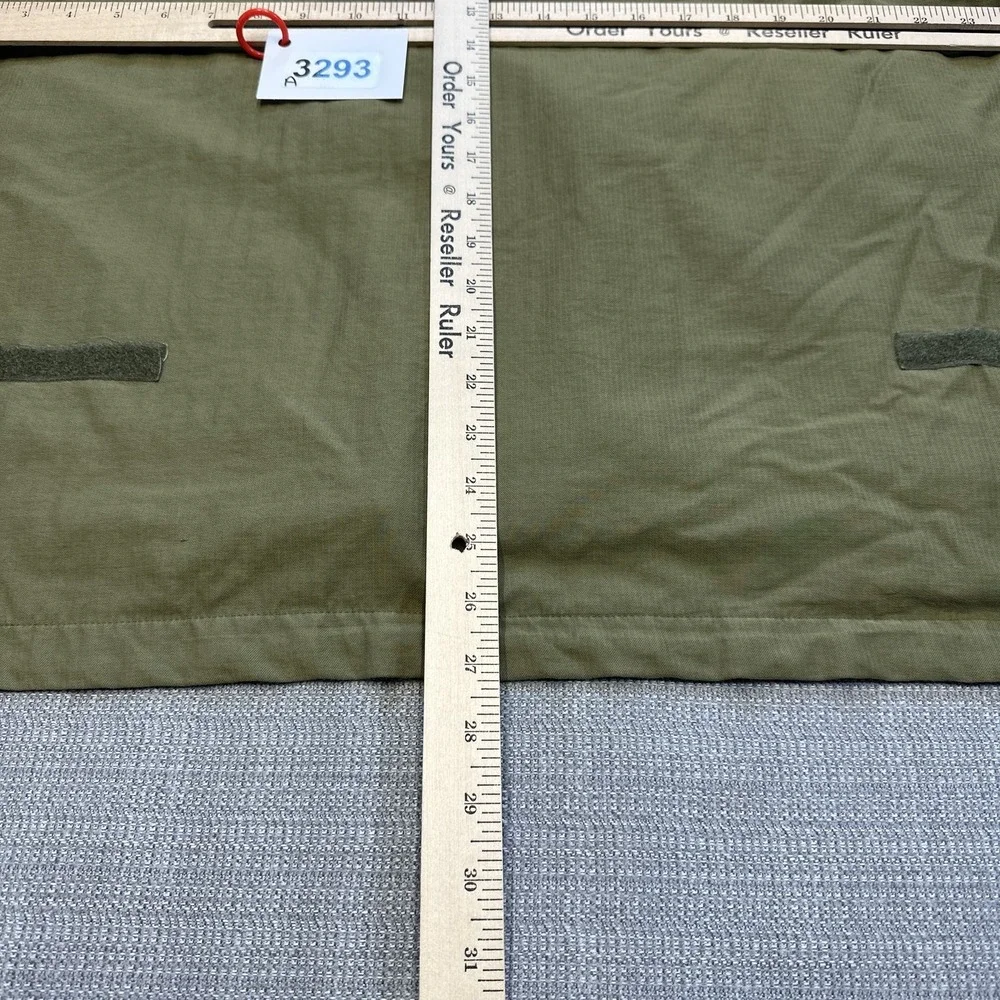 Khaki's by Arrow Fishing Vest Mens XL Green Utility Outdoor Safari Lined Pockets